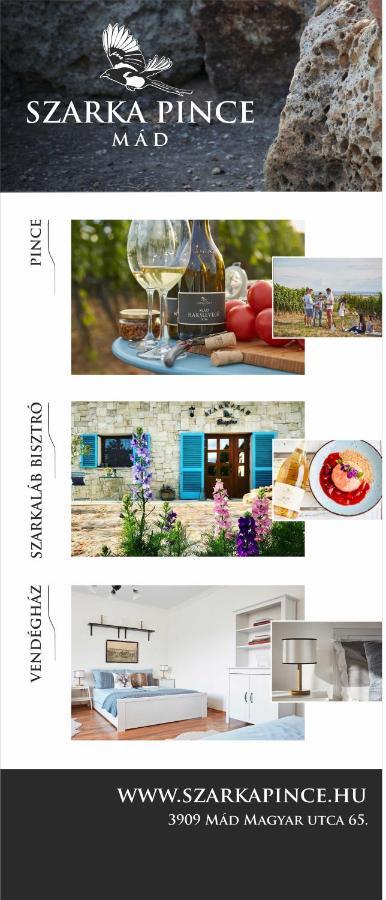 Szarka Vendeghaz Es Pince Apartment มาด ภายนอก รูปภาพ